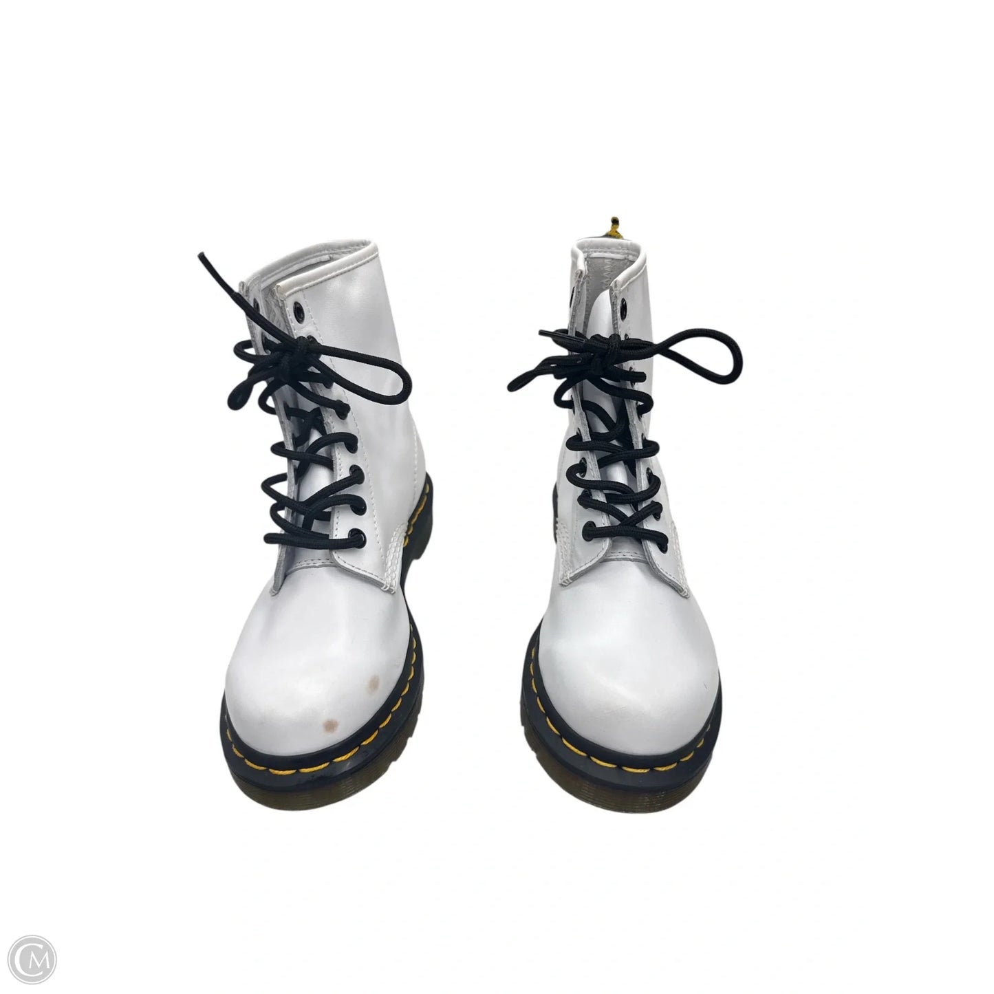 Boots Ankle Flats By Dr Martens In White, Size: 5
