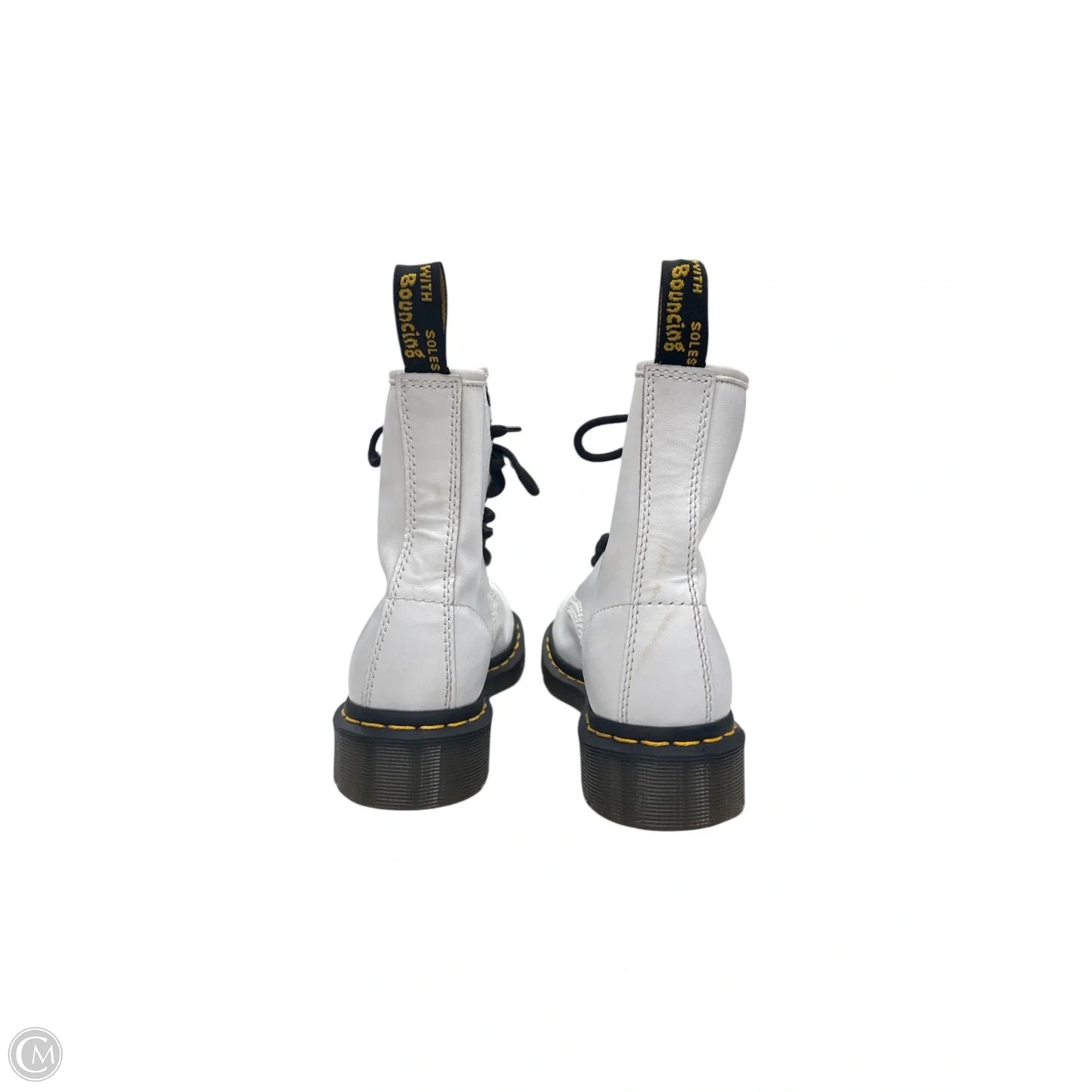 Boots Ankle Flats By Dr Martens In White, Size: 5