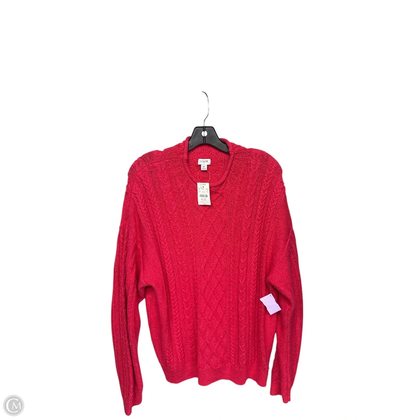 Sweater By J. Crew In Pink, Size: Xl