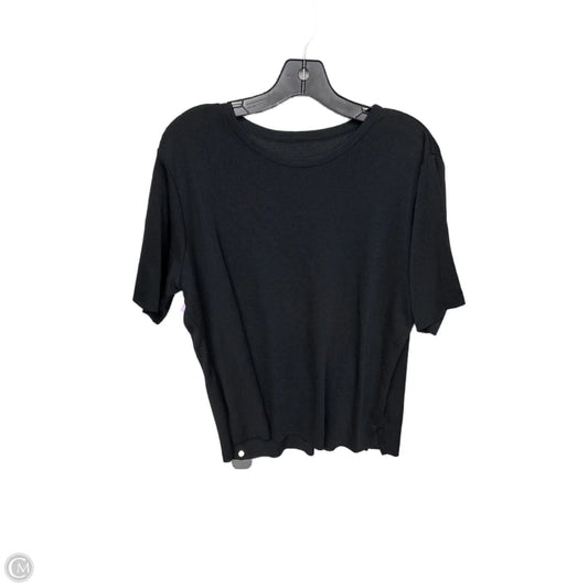 Top Short Sleeve Basic By Clothes Mentor In Black, Size: Xxl