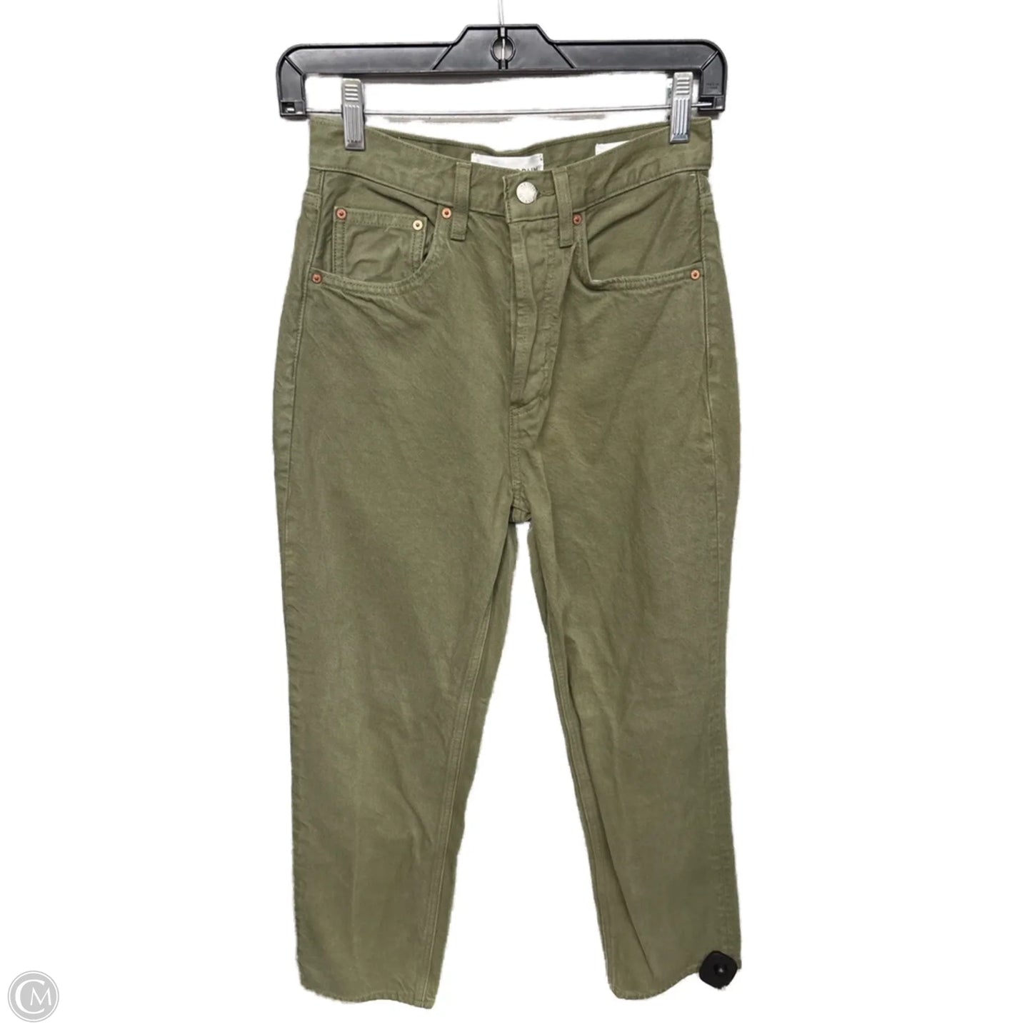 Jeans Wide Leg By Clothes Mentor In Green, Size: 0