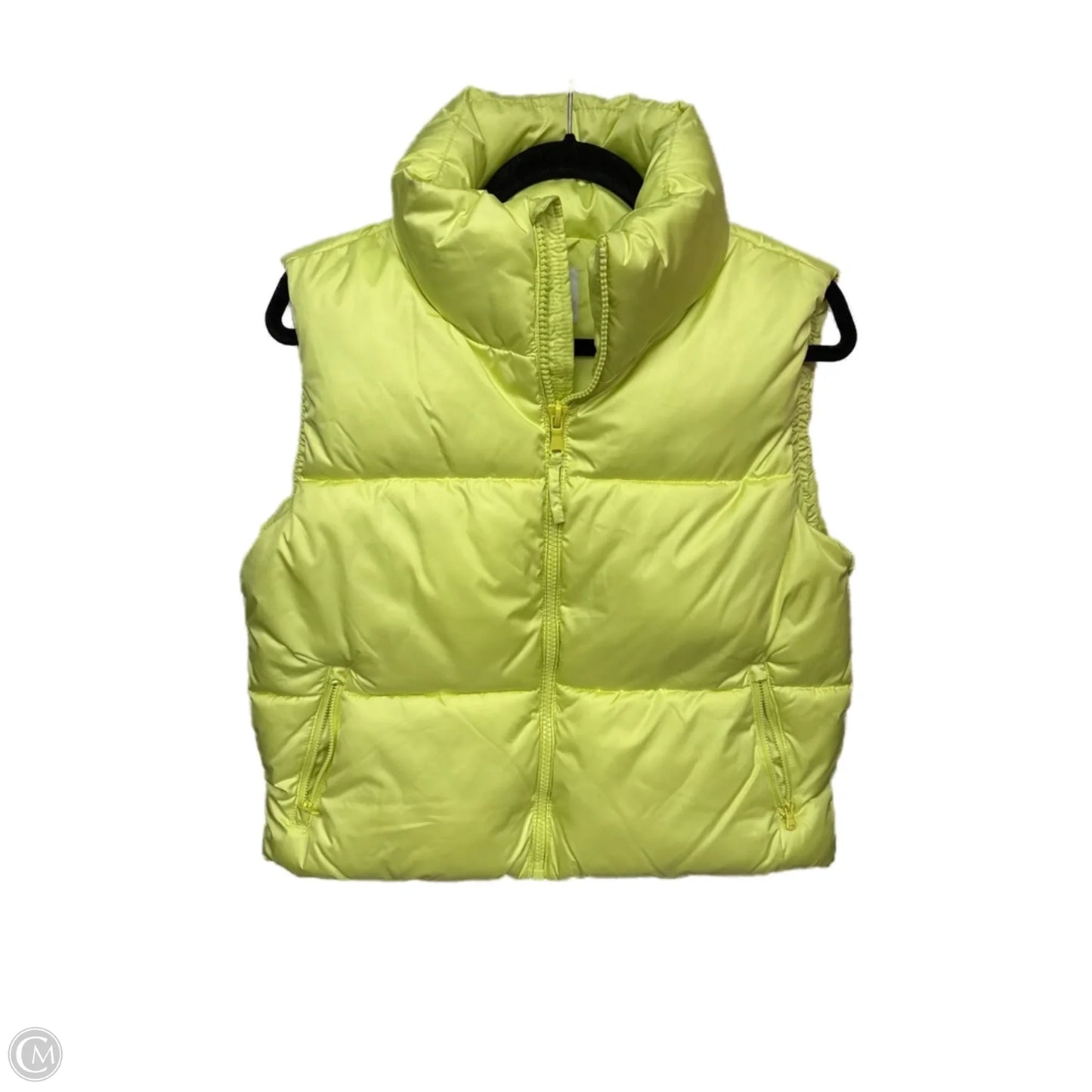 Vest Puffer & Quilted By Old Navy In Yellow, Size: Xs