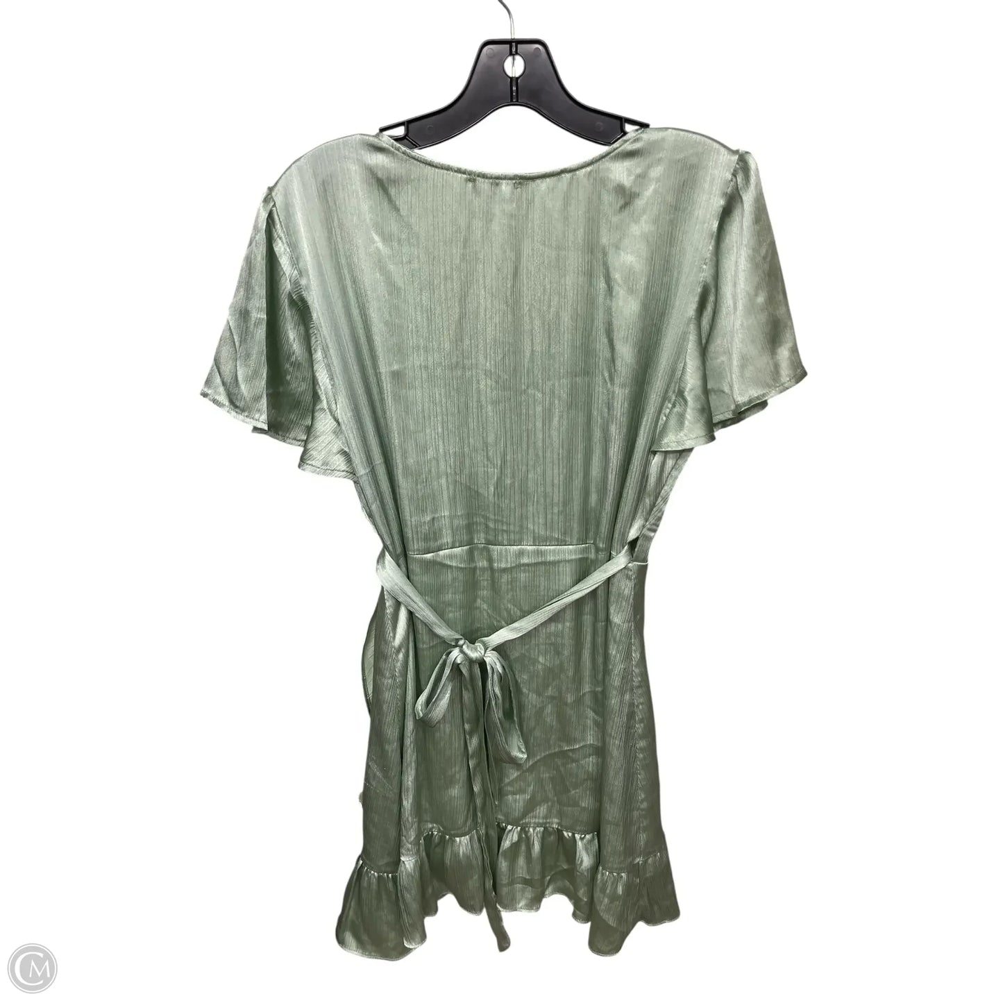 Dress Casual Short By Mi Ami In Green, Size: L