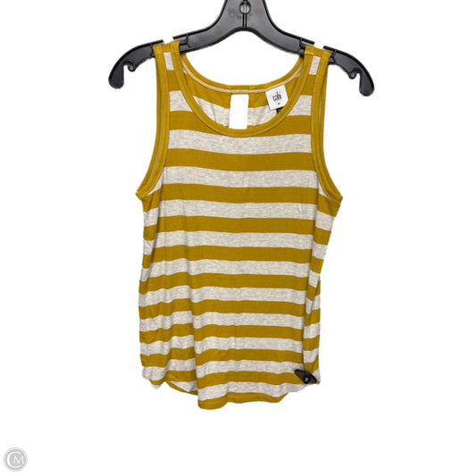 Tank Top By Cabi In Yellow, Size: Xs