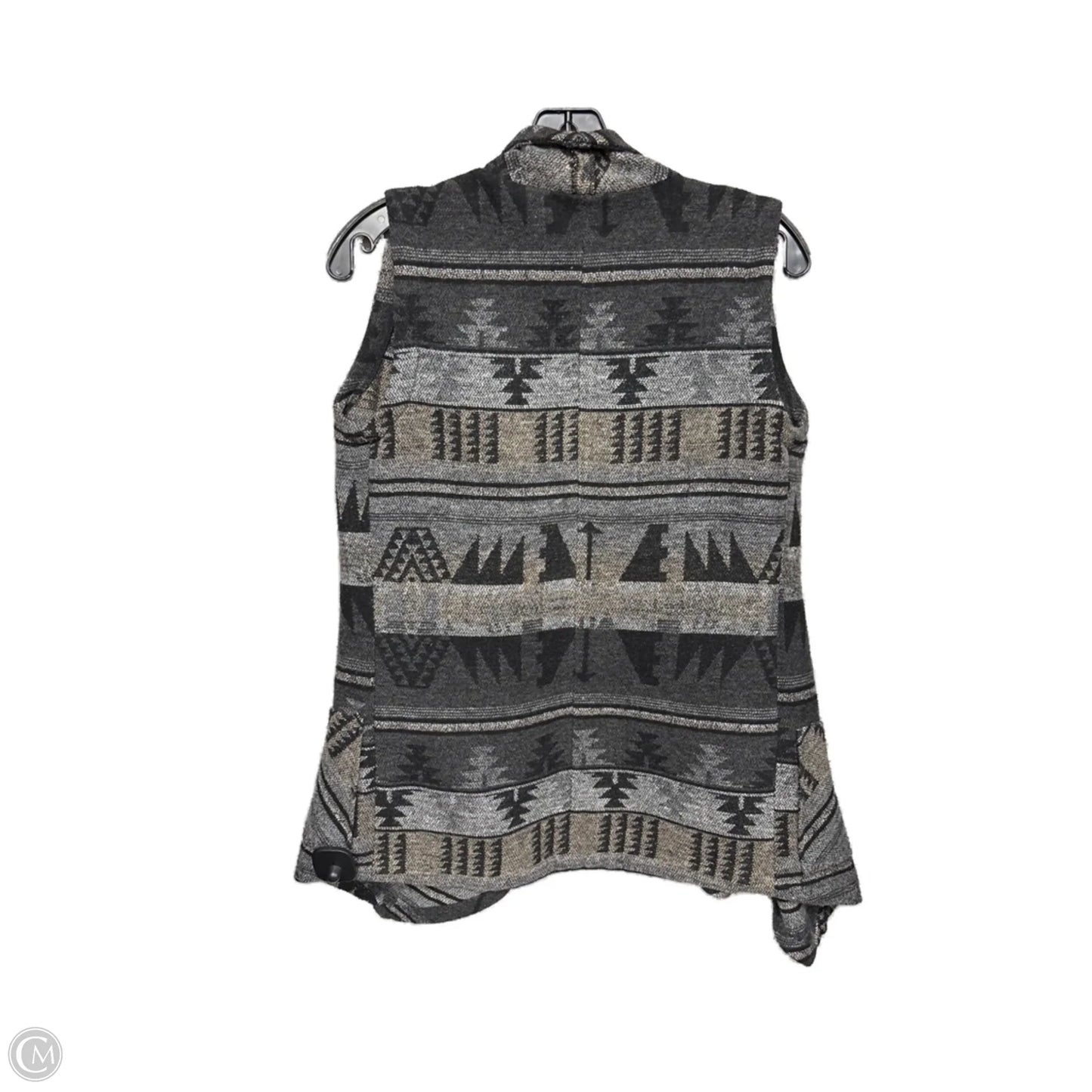 Vest Other By Clothes Mentor In Grey, Size: S