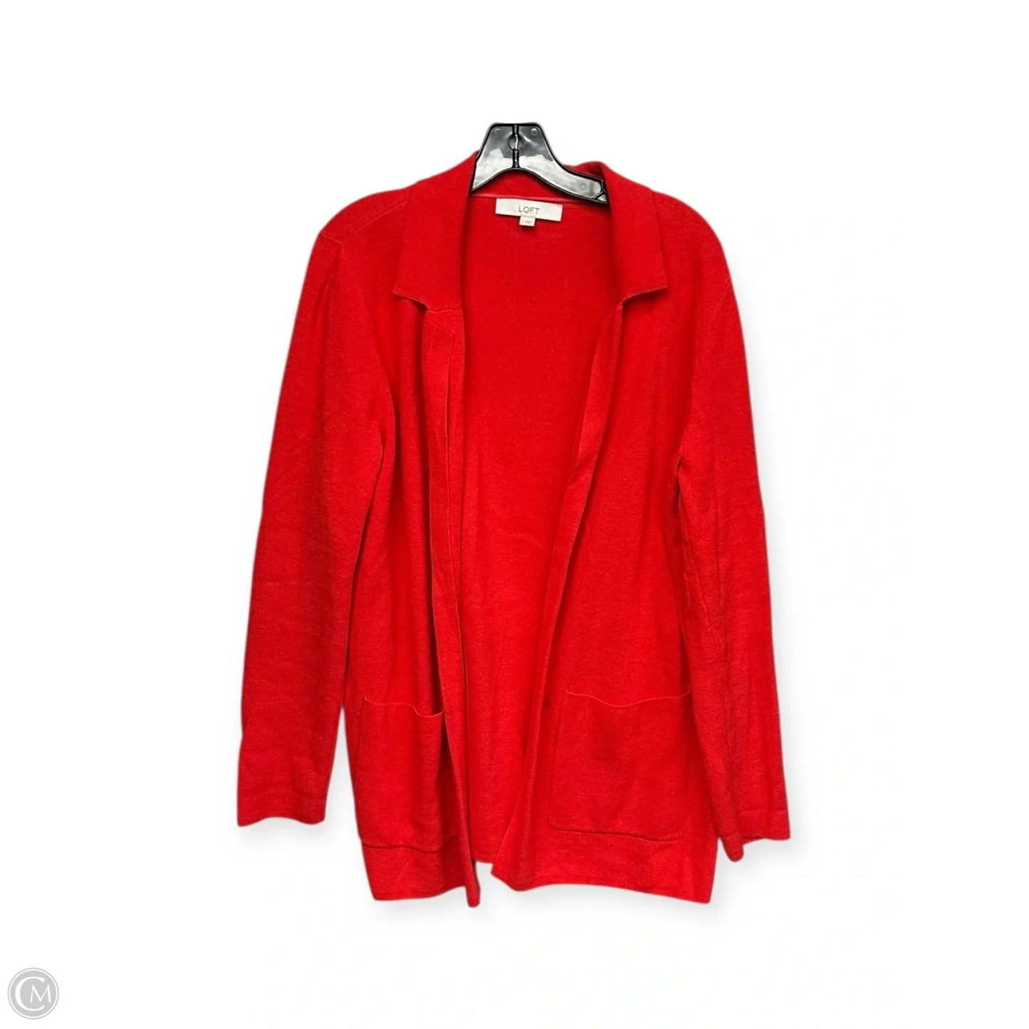 Cardigan By Loft In Orange, Size: L