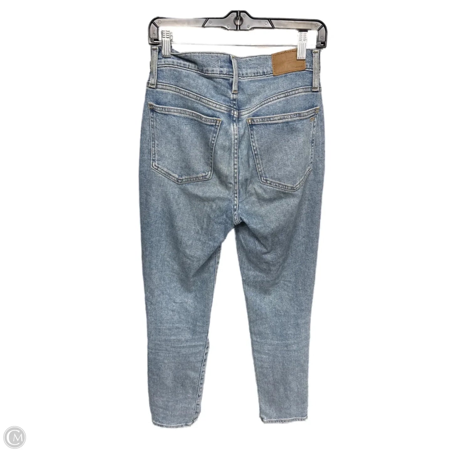 Jeans Straight By Madewell In Blue Denim, Size: 2
