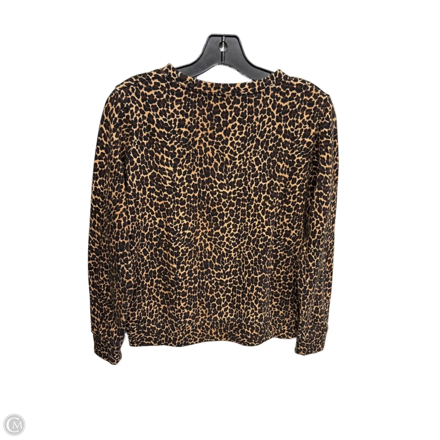 Sweatshirt Crewneck By J. Crew In Animal Print, Size: Xs