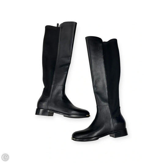 Boots Knee Flats By Cole-haan In Black, Size: 6.5