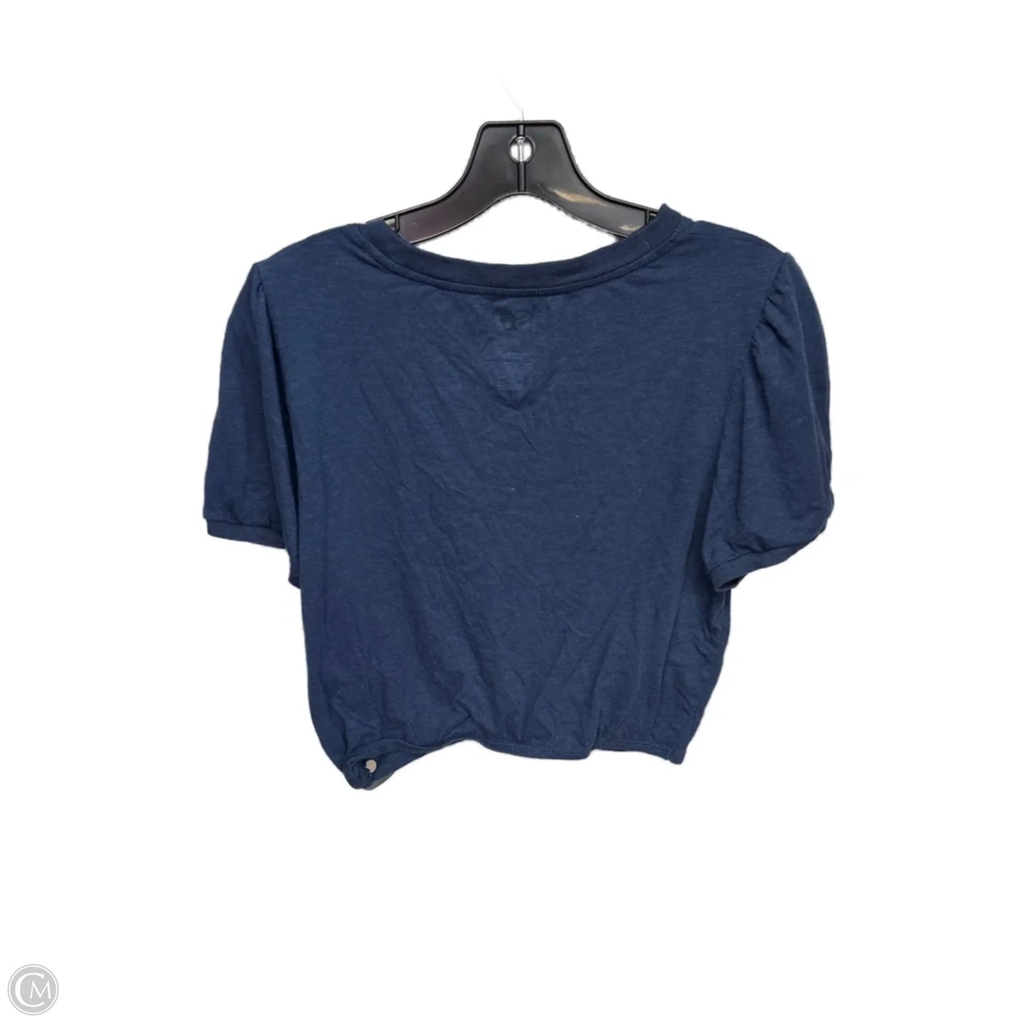 Top Short Sleeve Basic By So In Navy, Size: Xl