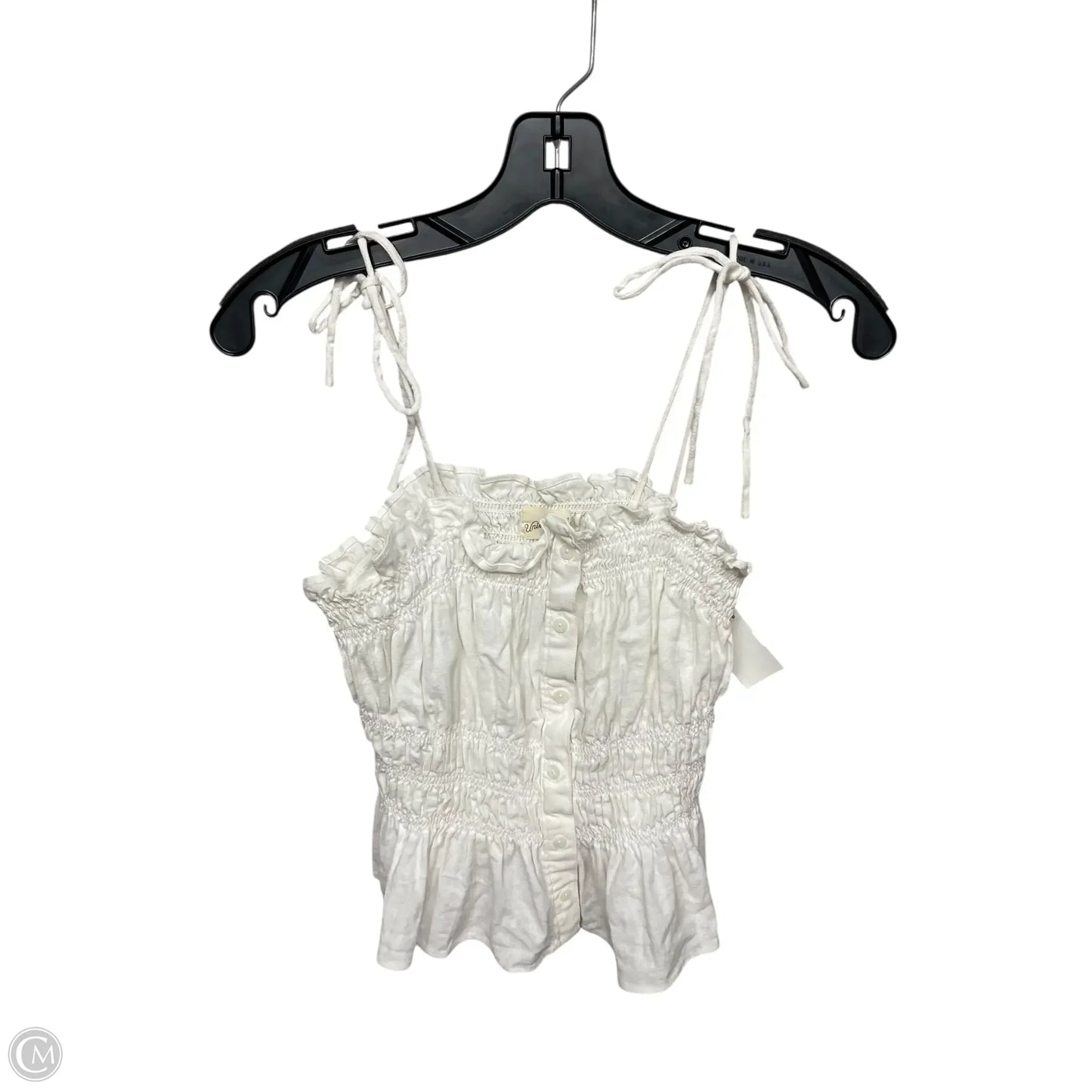 Top Sleeveless By Universal Thread In Ivory, Size: S