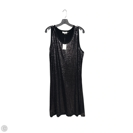 Dress Casual Midi By Calvin Klein In Black, Size: 1x