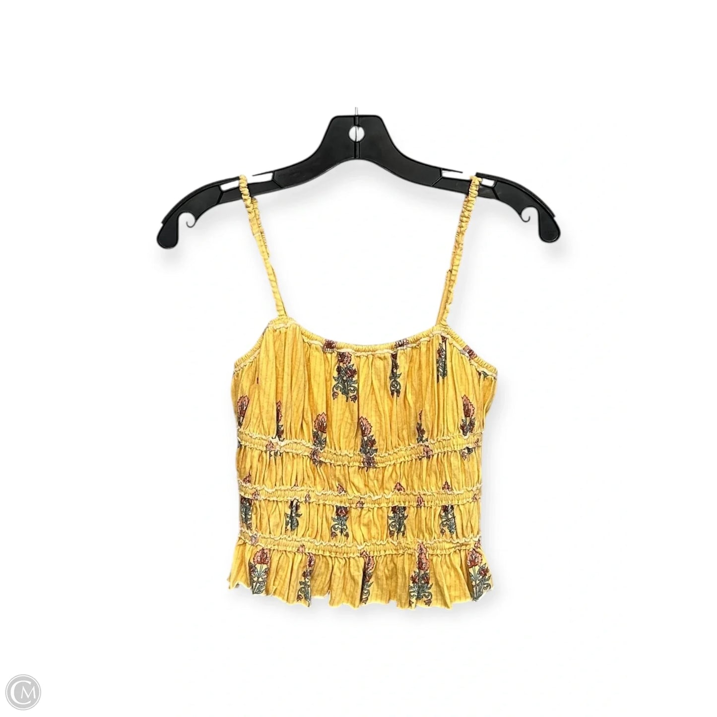 Top Sleeveless By We The Free In Yellow, Size: Xs