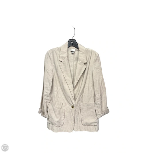 Blazer By A New Day In Tan, Size: Xs