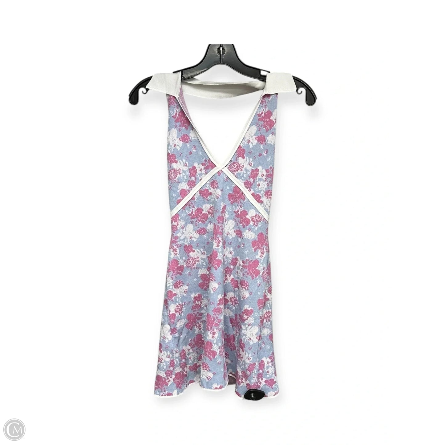 Dress Casual Short By Cider In Blue & Pink, Size: S