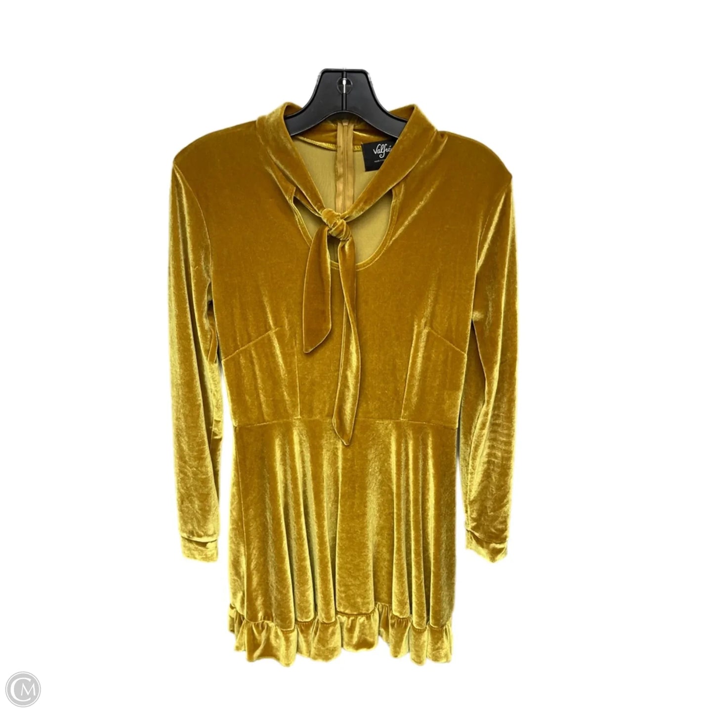 Dress Casual Short By Valfre In Yellow, Size: S