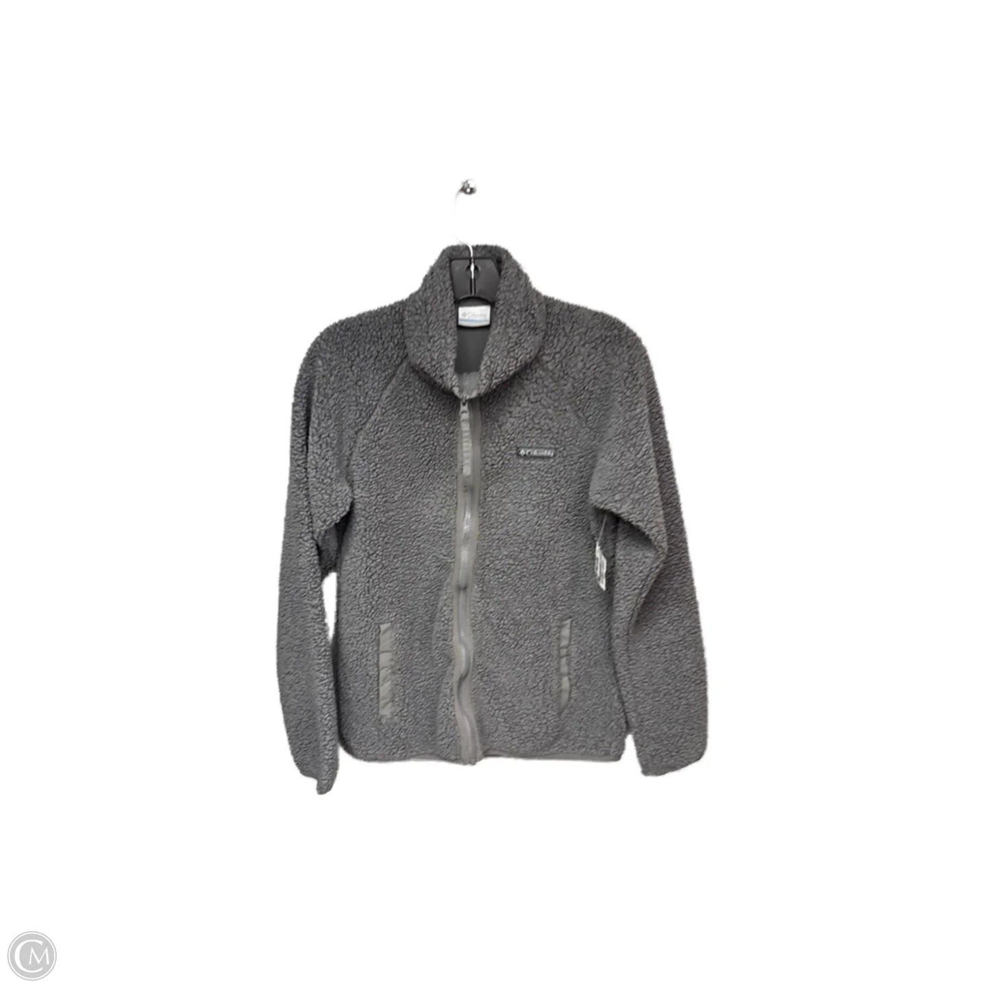 Athletic Jacket By Columbia In Grey, Size: Xs