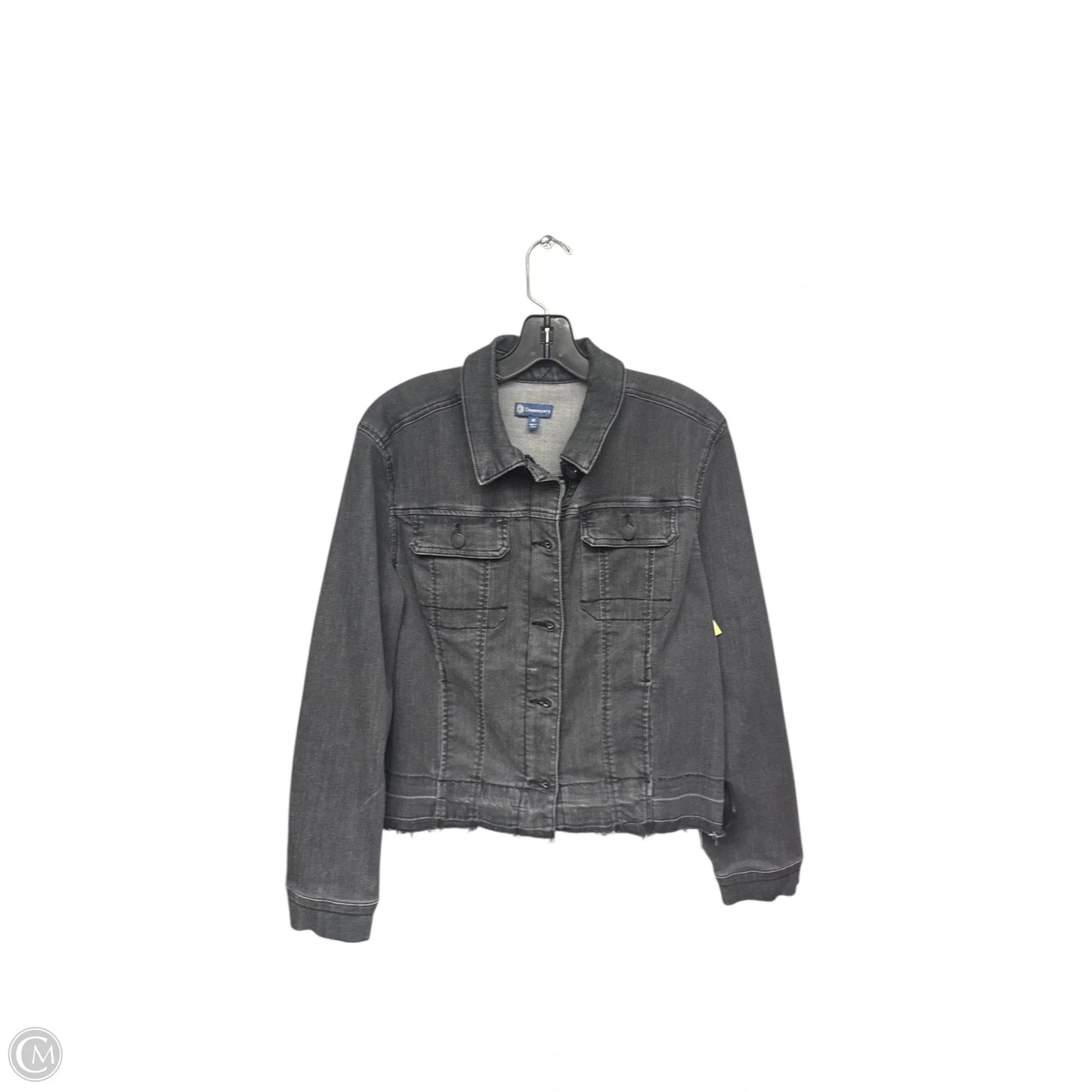 Jacket Denim By Democracy In Grey, Size: M
