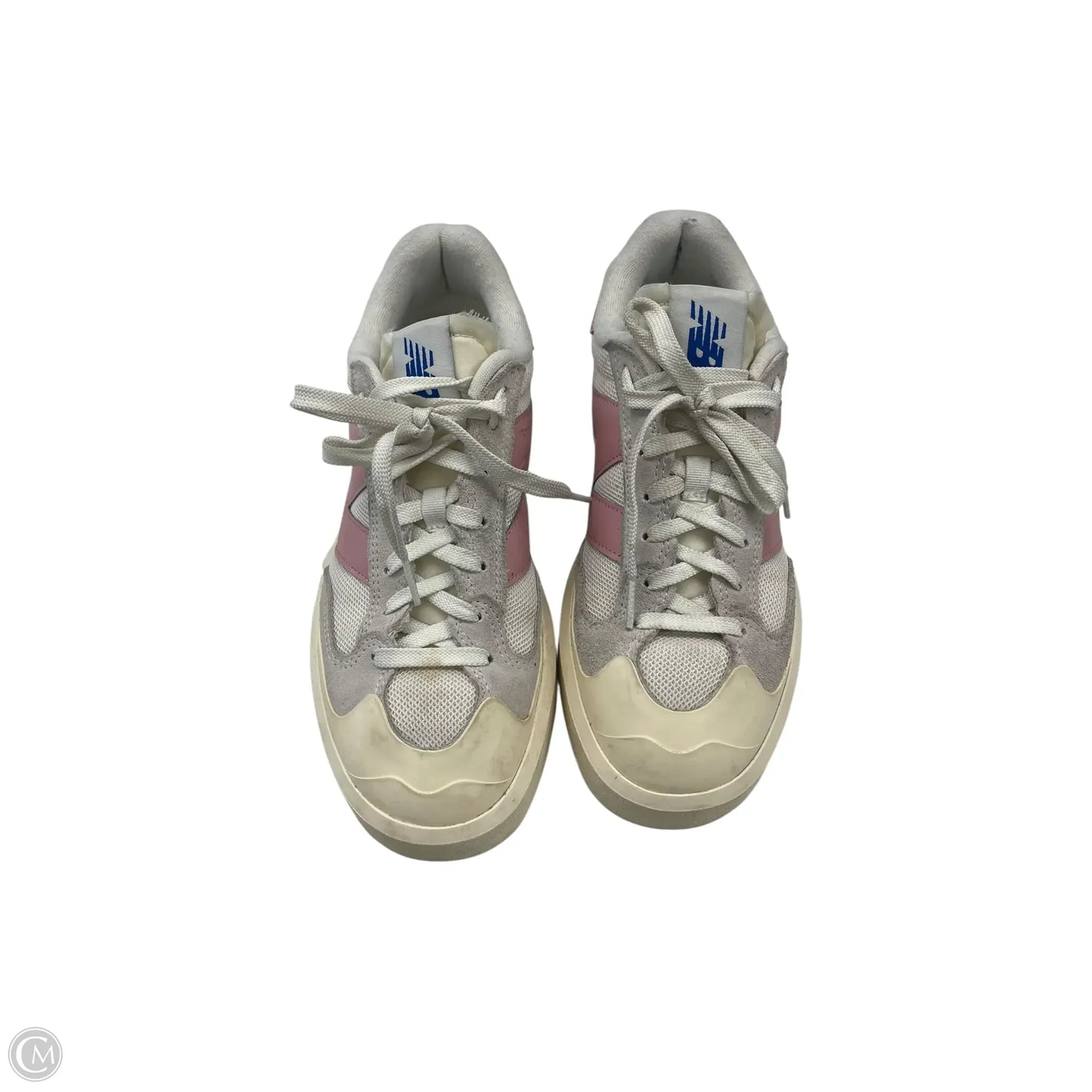 Shoes Sneakers By New Balance In Pink & White, Size: 8.5