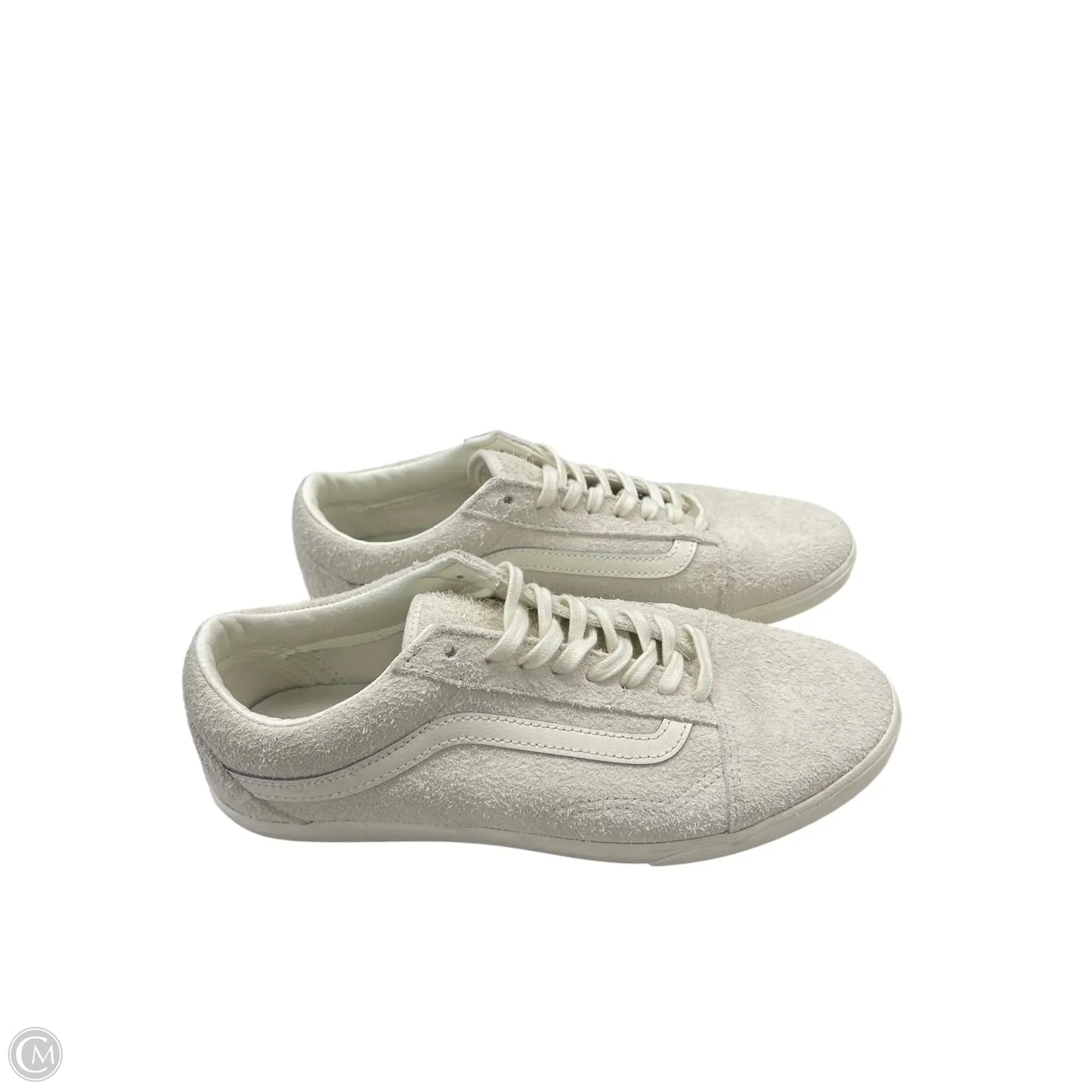 Shoes Sneakers By Vans In Cream, Size: 9