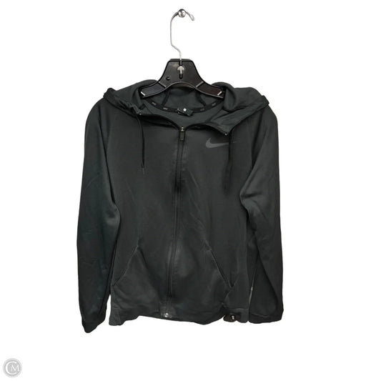 Athletic Sweatshirt Hoodie By Nike Apparel In Grey, Size: S