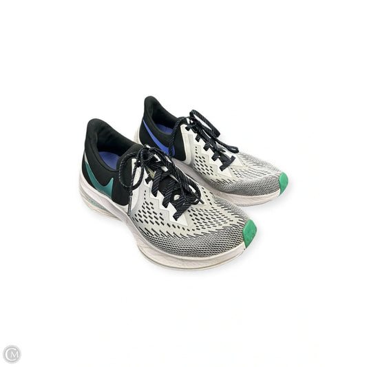 Shoes Athletic By Nike Apparel In Grey & White, Size: 7
