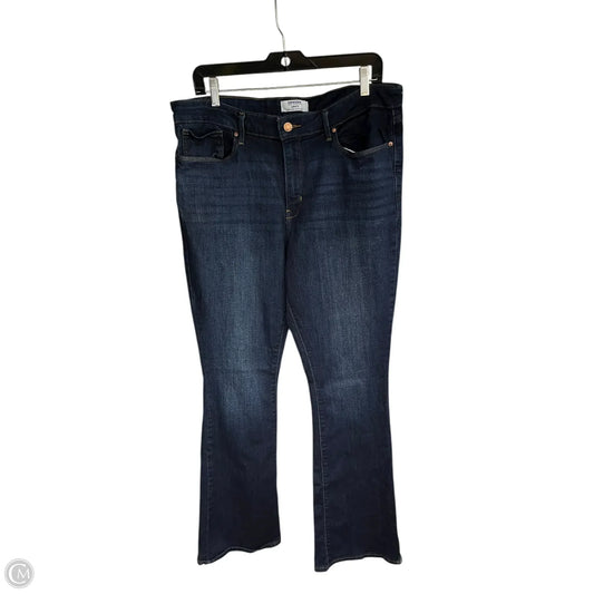 Jeans Boot Cut By Denizen By Levis In Blue Denim, Size: 16