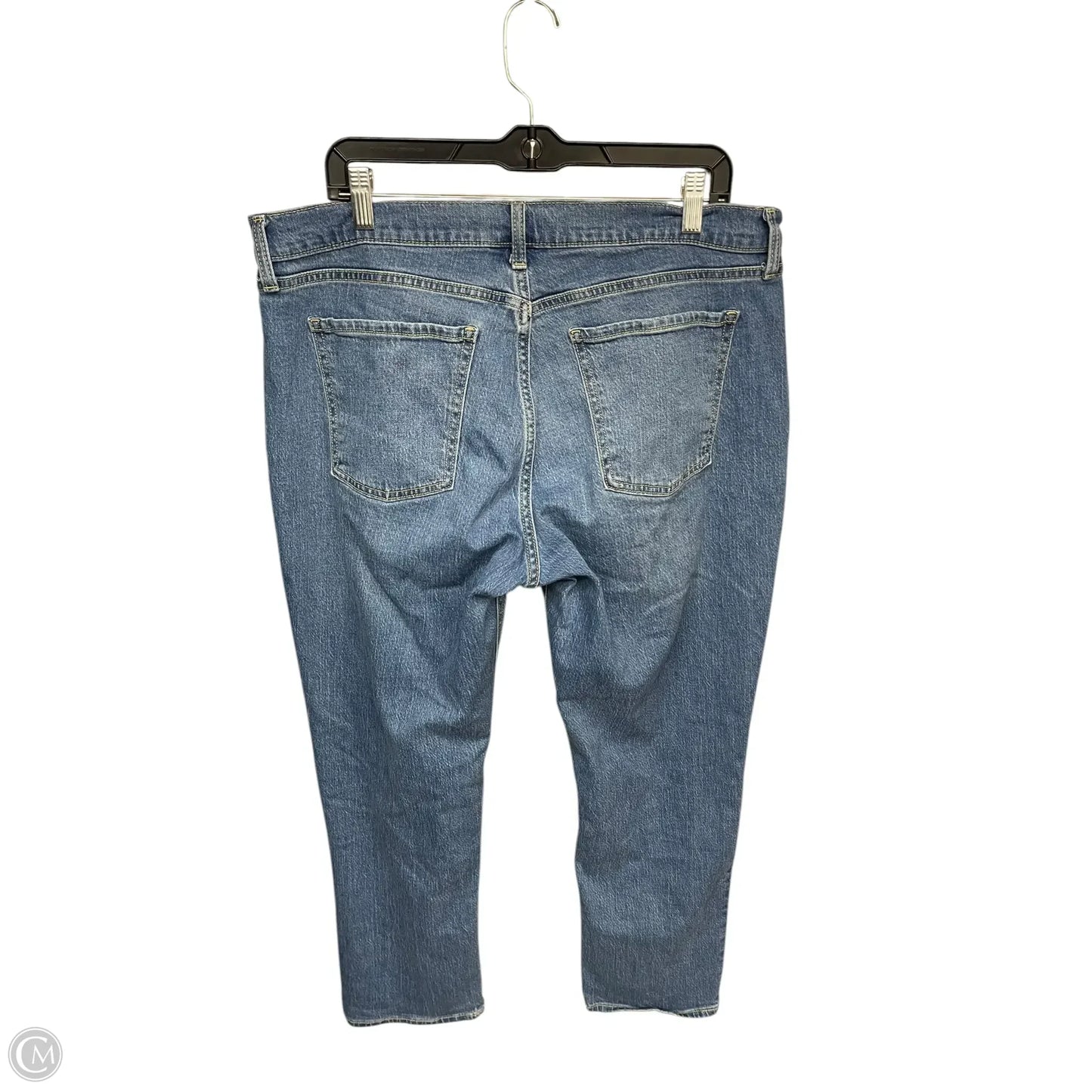 Jeans Boyfriend By Old Navy In Blue Denim, Size: 14