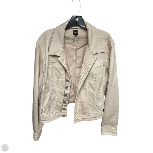 Jacket Denim By Jag In Tan, Size: Xl