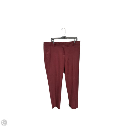 Pants Dress By Ann Taylor In Red, Size: 14