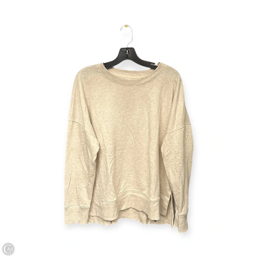 Sweater By Time And Tru In Cream, Size: Xl