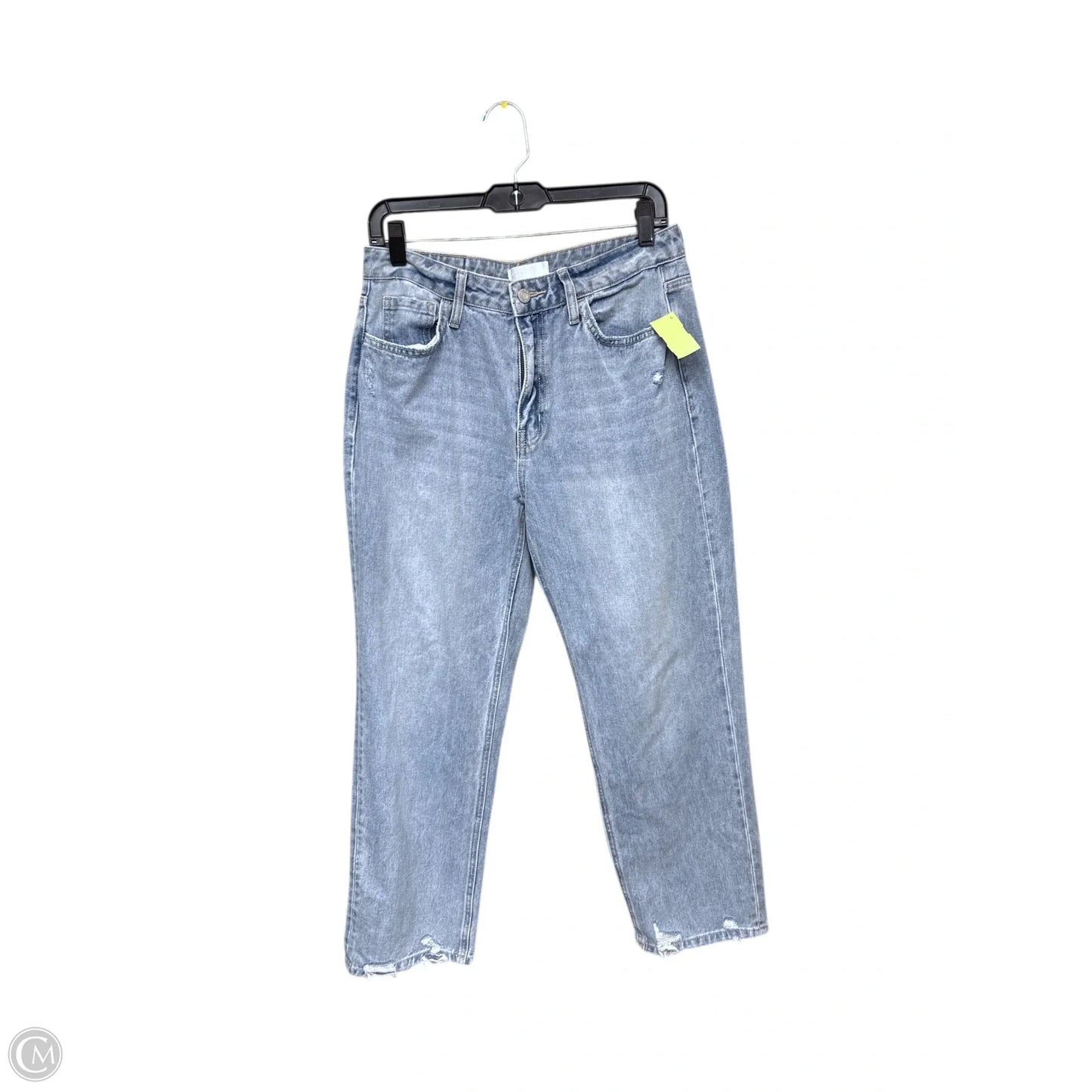 Jeans Straight By Vervet In Blue Denim, Size: 8