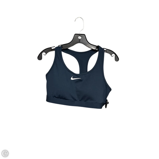 Athletic Bra By Nike Apparel In Teal, Size: L