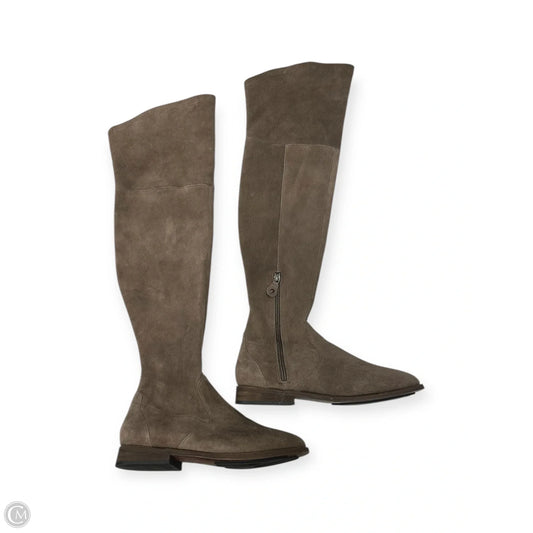 Boots Knee Flats By Gentle Souls In Brown, Size: 8.5
