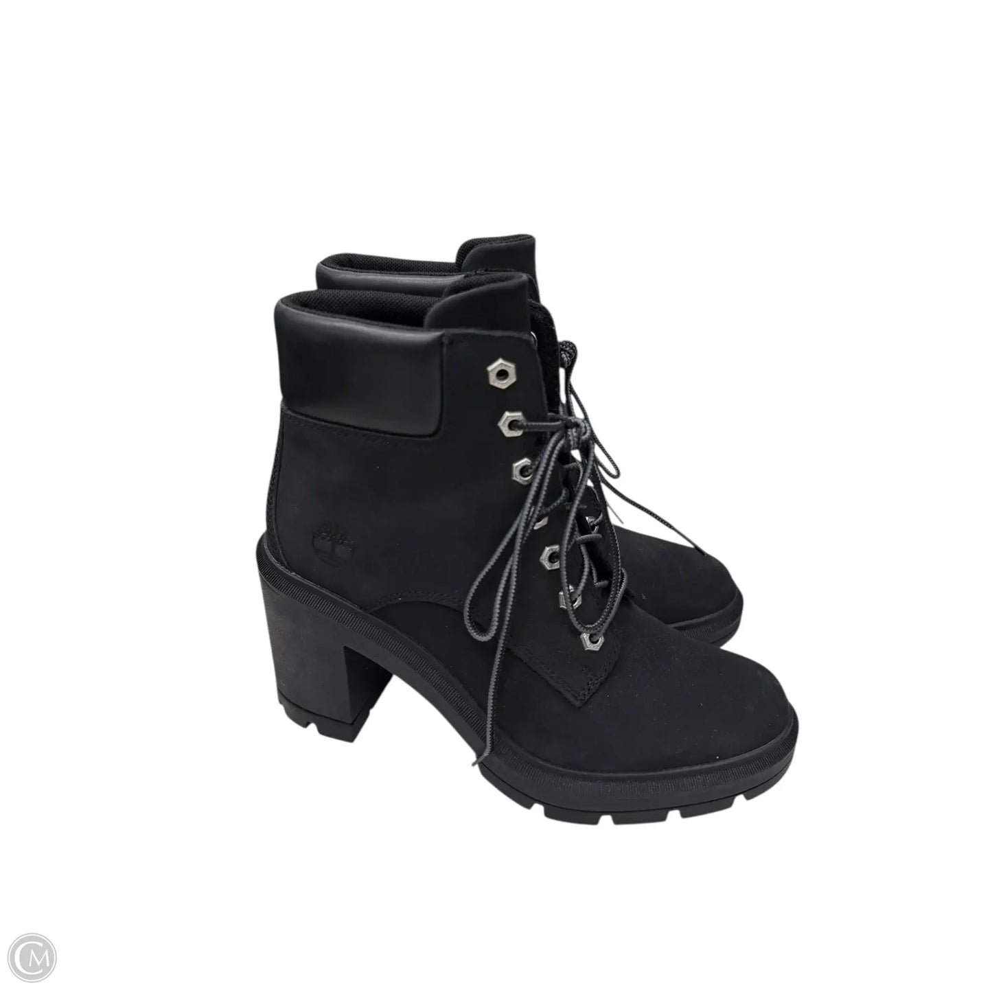 Boots Ankle Heels By Timberland In Black, Size: 9
