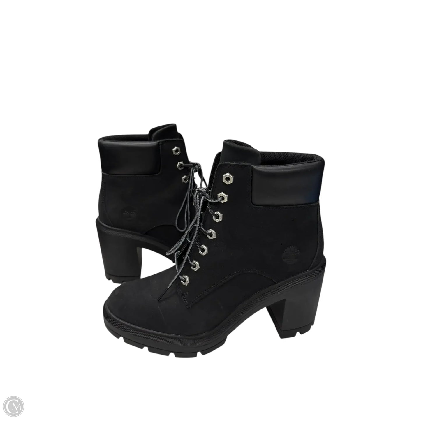 Boots Ankle Heels By Timberland In Black, Size: 9