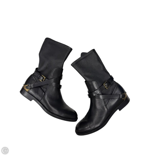 Boots Ankle Flats By Fratelli Rossetti In Black, Size: 6