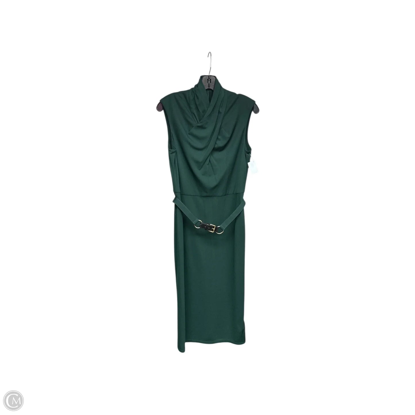 Dress Casual Midi By Lauren By Ralph Lauren In Green, Size: 8