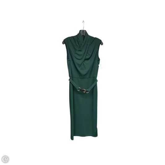 Dress Casual Midi By Lauren By Ralph Lauren In Green, Size: 8