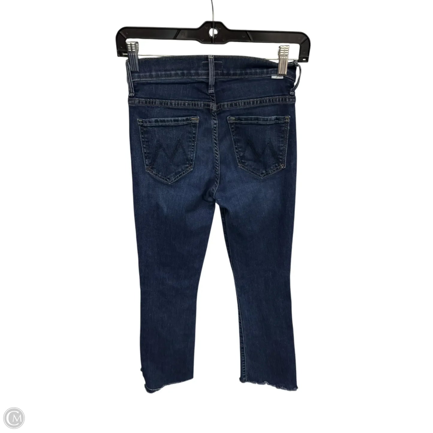 Jeans Cropped By Mother In Blue Denim, Size: 0