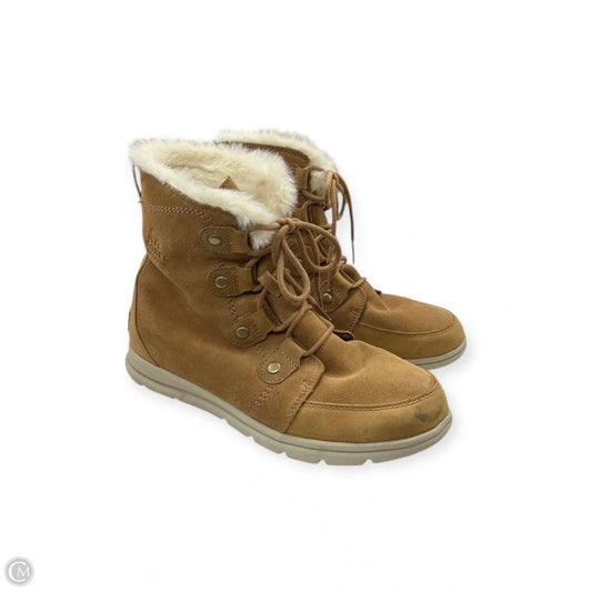 Boots Snow By Sorel In Brown, Size: 11