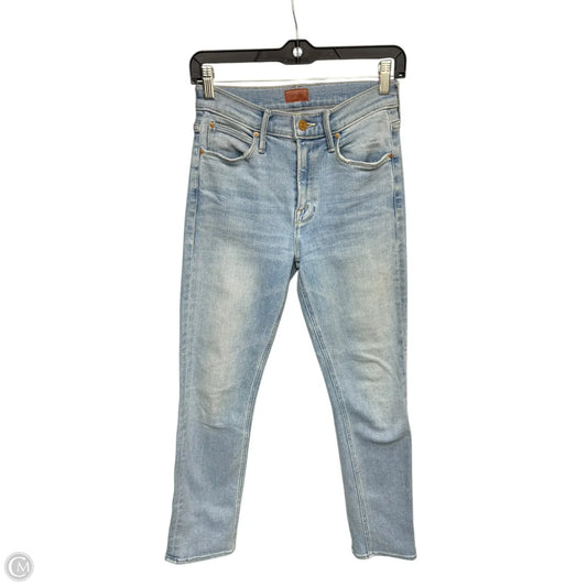Jeans Skinny By Mother In Blue Denim, Size: 0