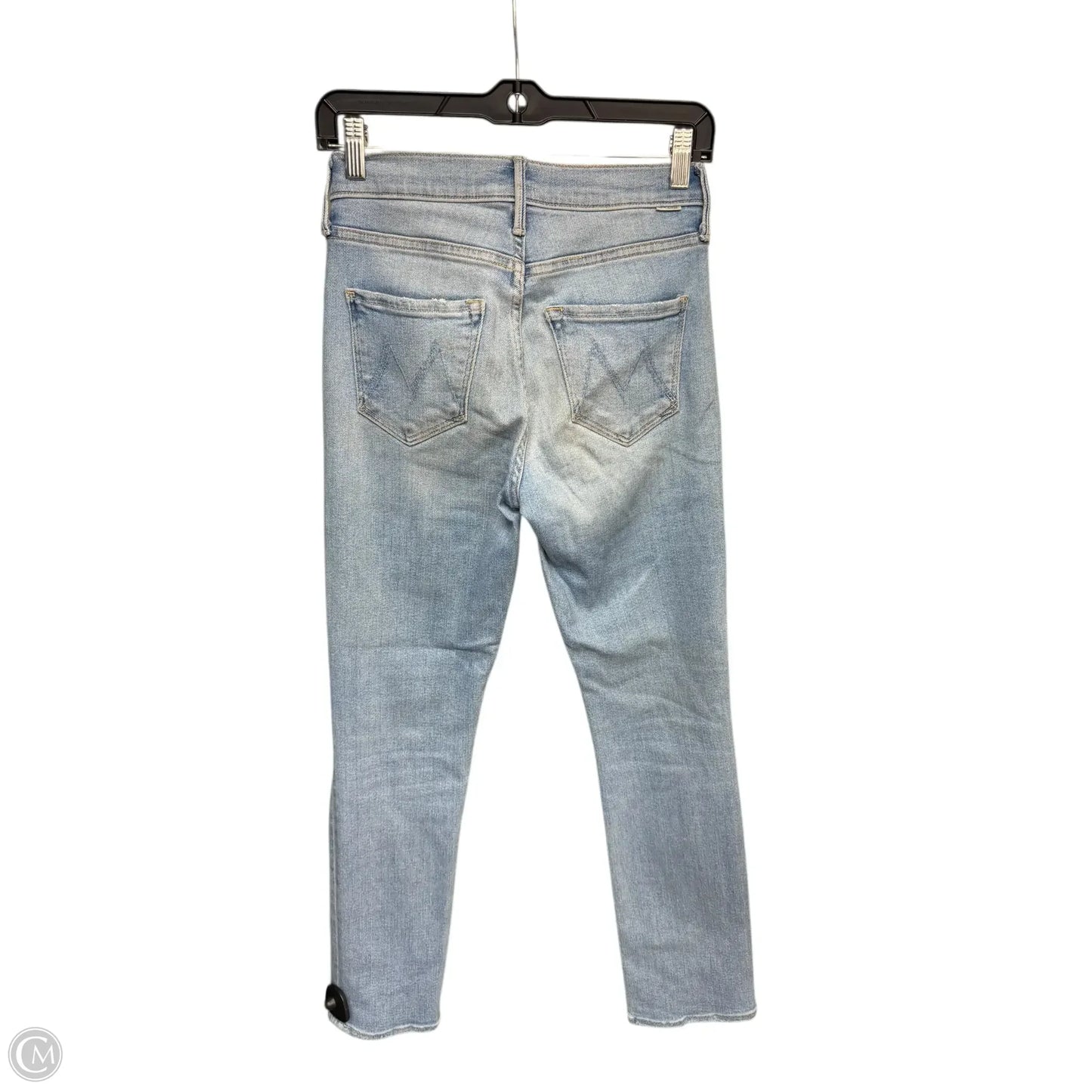 Jeans Skinny By Mother In Blue Denim, Size: 0