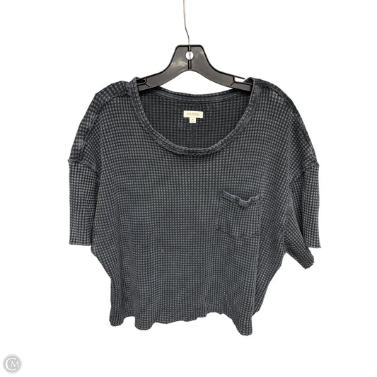 Top Short Sleeve By Pilcro In Grey, Size: Xs