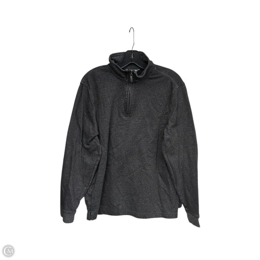 Athletic Jacket By Van Heusen In Grey, Size: M