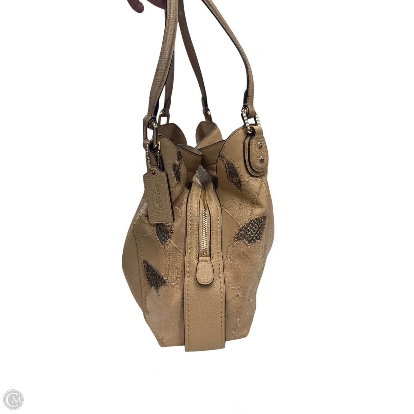 Handbag Designer By Coach, Size: Medium