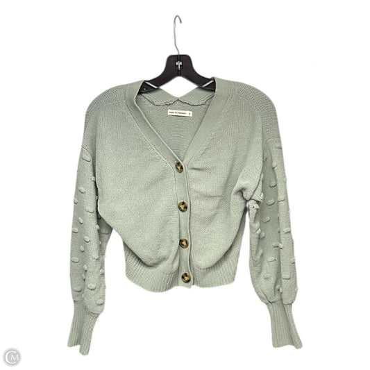 Cardigan By Moon And Madison In Green, Size: S