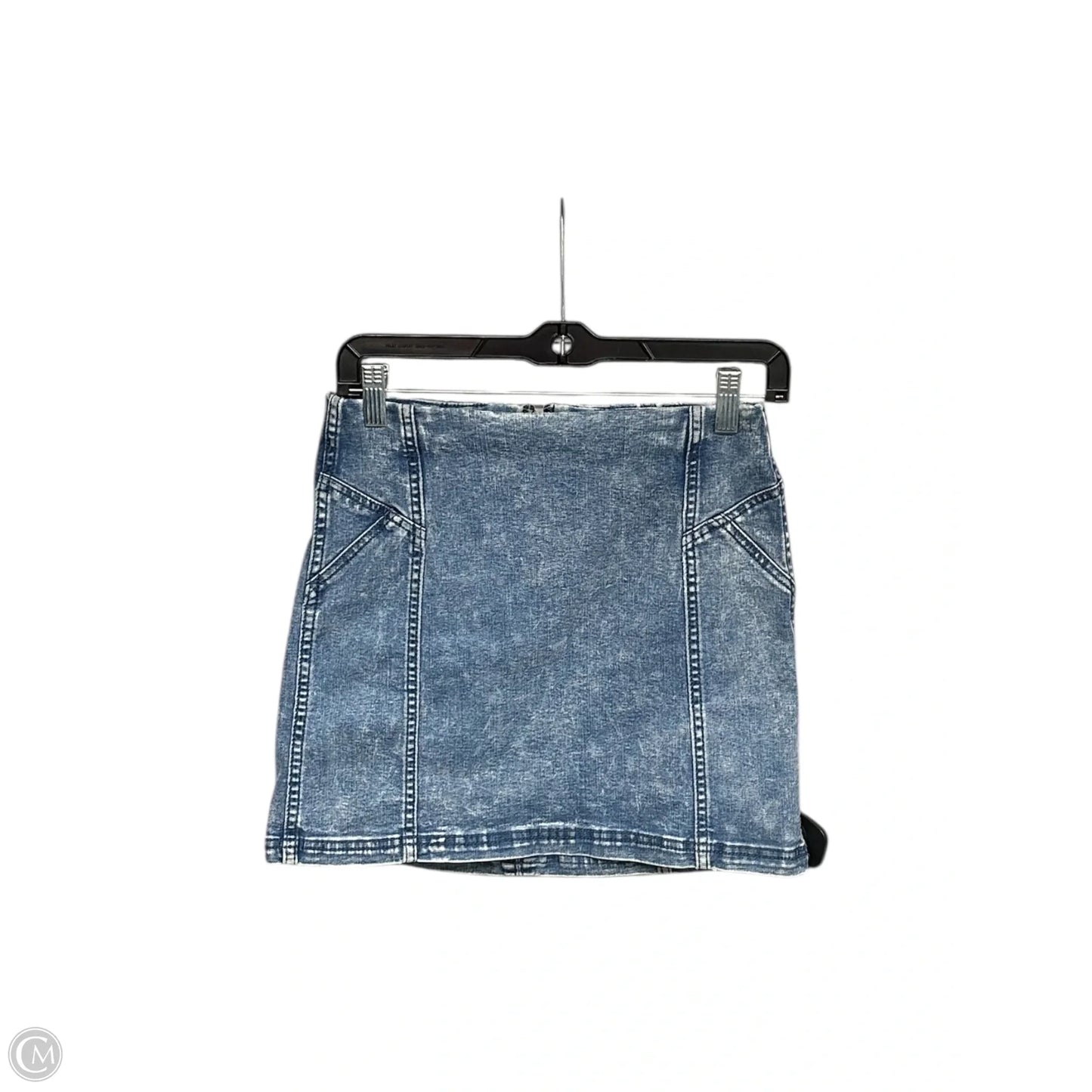 Skirt Mini & Short By Wild Fable In Blue Denim, Size: 4