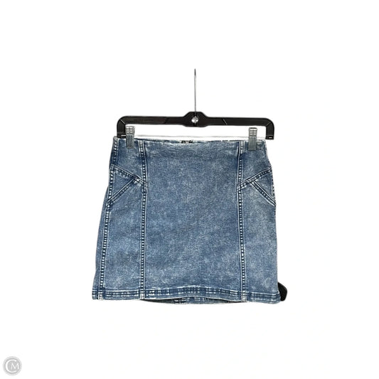 Skirt Mini & Short By Wild Fable In Blue Denim, Size: 4