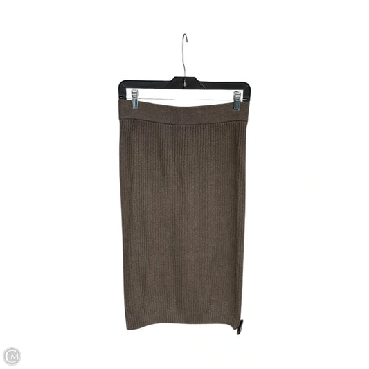 Skirt Midi By Gap In Brown, Size: S